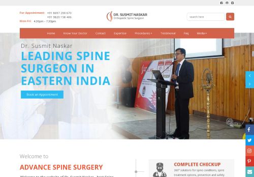 advancespinesurgery.com