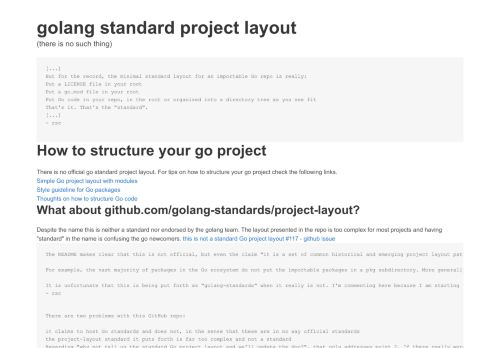 golangstandardprojectlayout.com